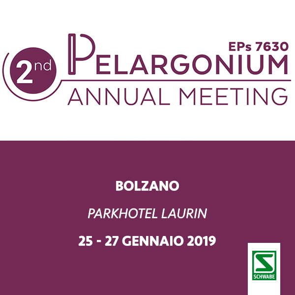 Secondo Pelargonium Annual Meeting Bolzano 2019