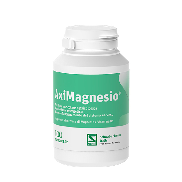 Barattolo aximagnesio compresse per carenza di magnesio