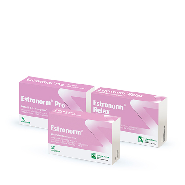 Linea Estronorm integratori menopausa