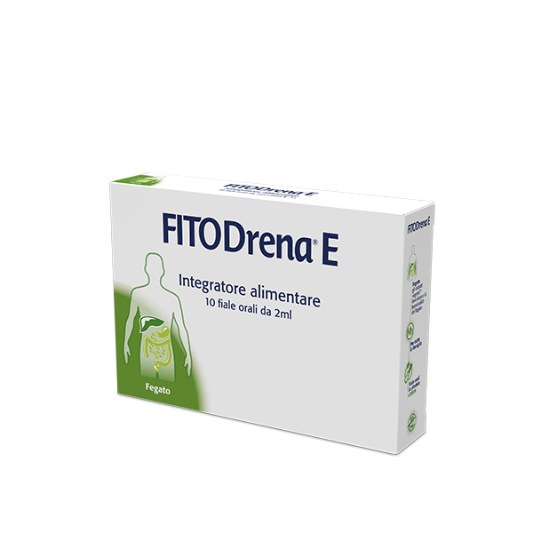 FITODrena E fiale bevibili da 2 ml per il drenaggio e depurazione epatico