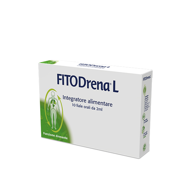 FITODrena L fiale bevibili da 2 ml per drenaggio e depurazione del sistema linfatico