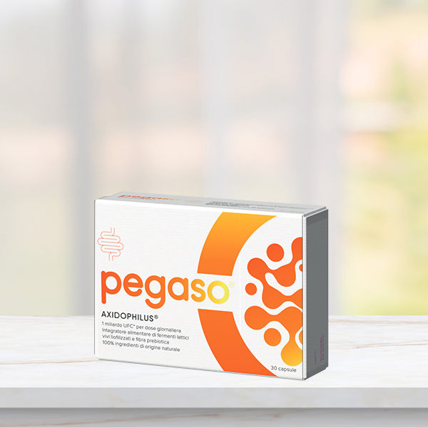 Pegaso Axidophilus adulti 30 capsule intestino pigro