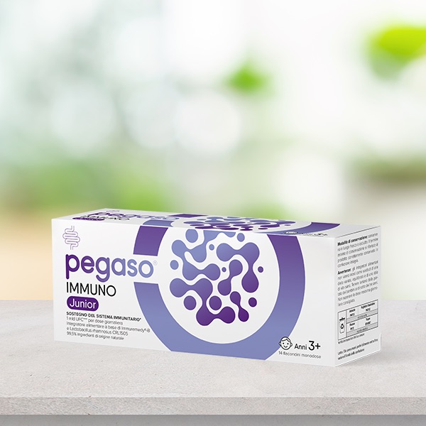 Pegaso Immuno Junior flaconcini sostegno immunitario nei bambini dai 3 anni