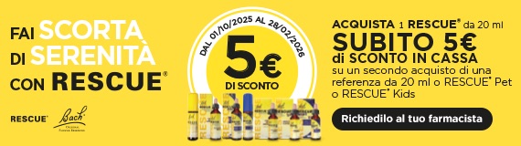 banner promo coupon rescue Promo Rescue sconto coupon 5 euro