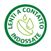 icona con lenti a contatto indossate