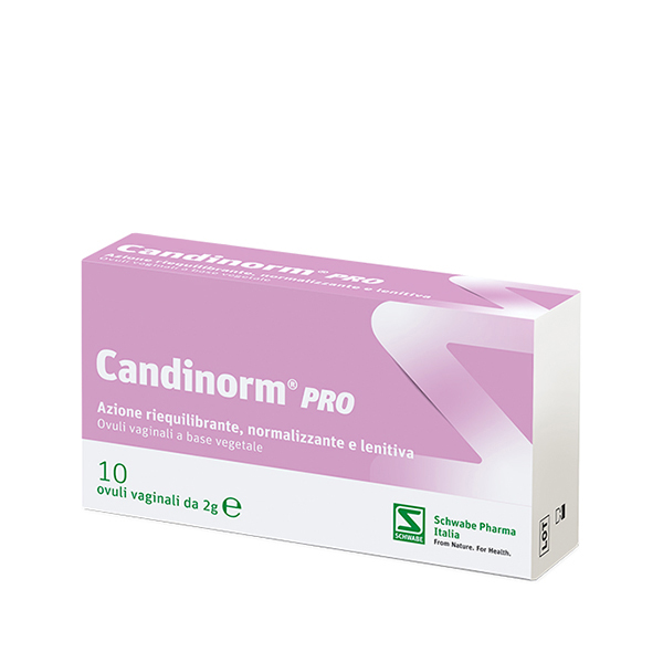 Candinorm PRO ovuli vaginali azione riequilibrante e lenitiva